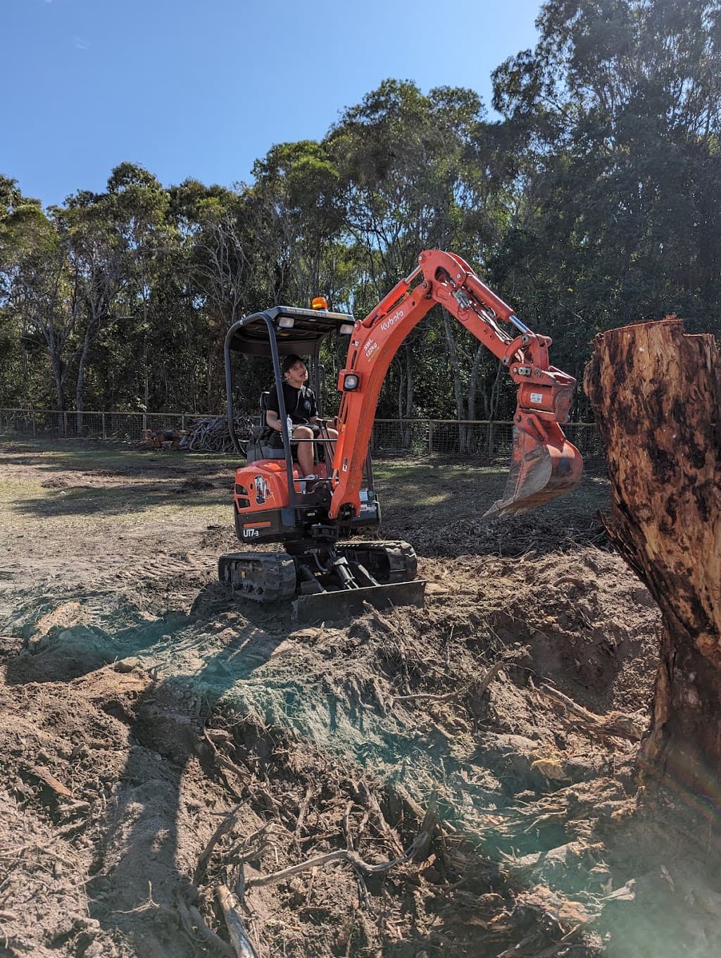Diggermate Mini Excavator Hire Hervey Bay