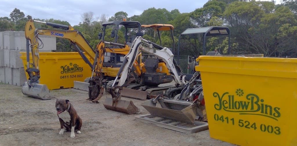 Yellow Skip Bins Wide Bay