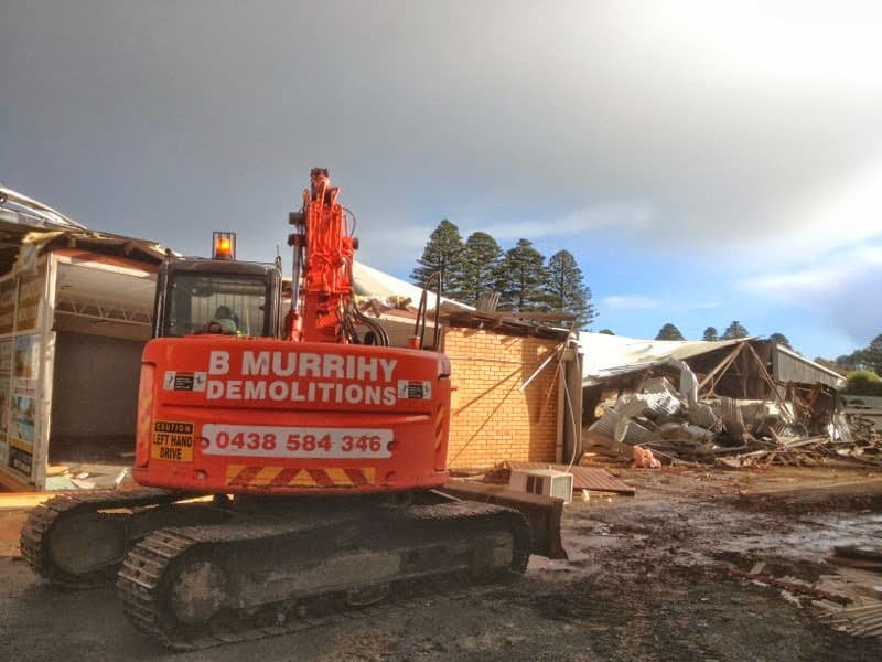 Murrihy Demolitions, Asbestos Removal & Machine Hire