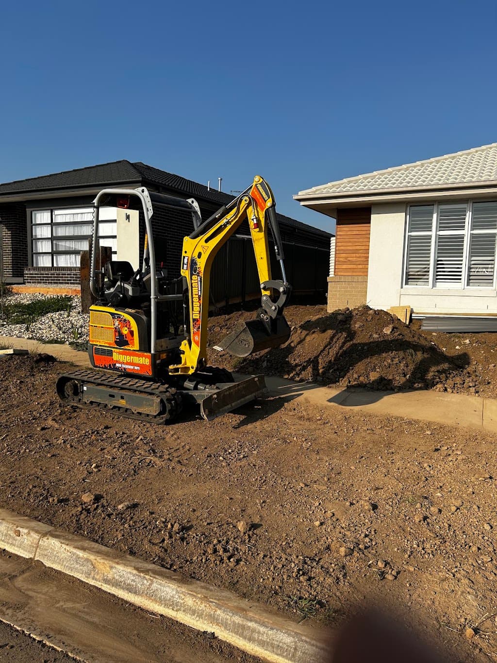 Diggermate Mini Excavator Hire Ballarat