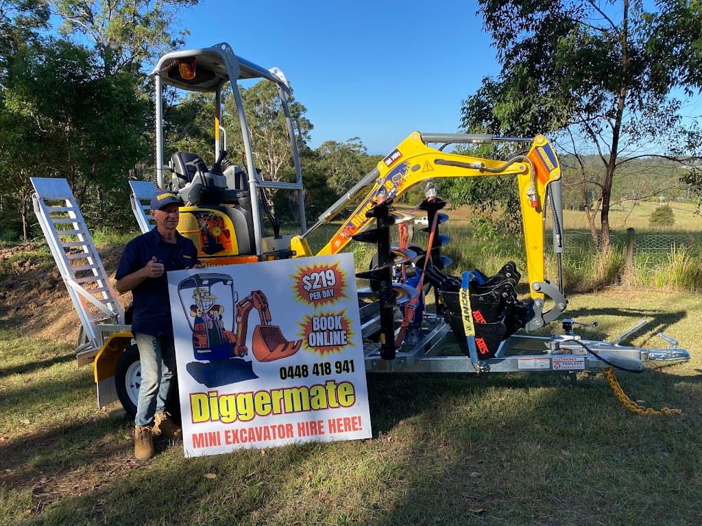 Diggermate Mini Excavator Hire Port Macquarie