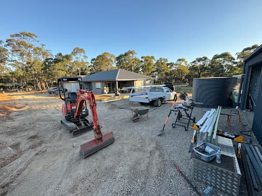 Diggermate Mini Excavator Hire Bendigo — Customer photo
