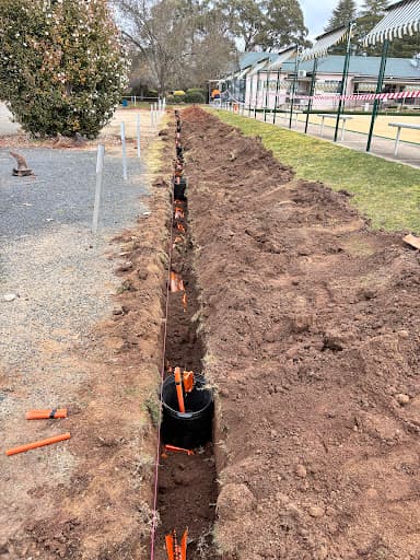 Diggermate Mini Excavator Hire Orange — Customer photo