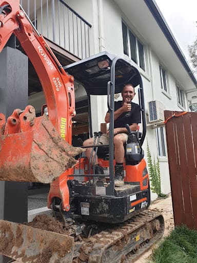 Diggermate Mini Excavator Hire Sunshine Coast — Customer photo