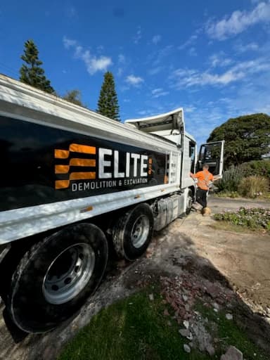 Elite Demolition & Excavation — Customer photo