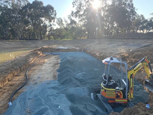 Diggermate Mini Excavator Hire Bendigo — Customer photo