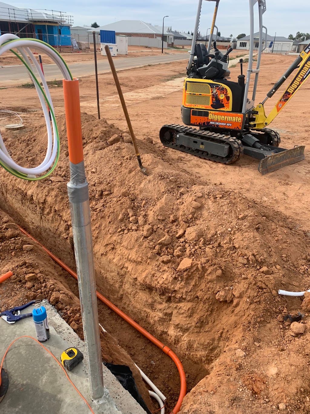 Diggermate Mini Excavator Hire Mildura