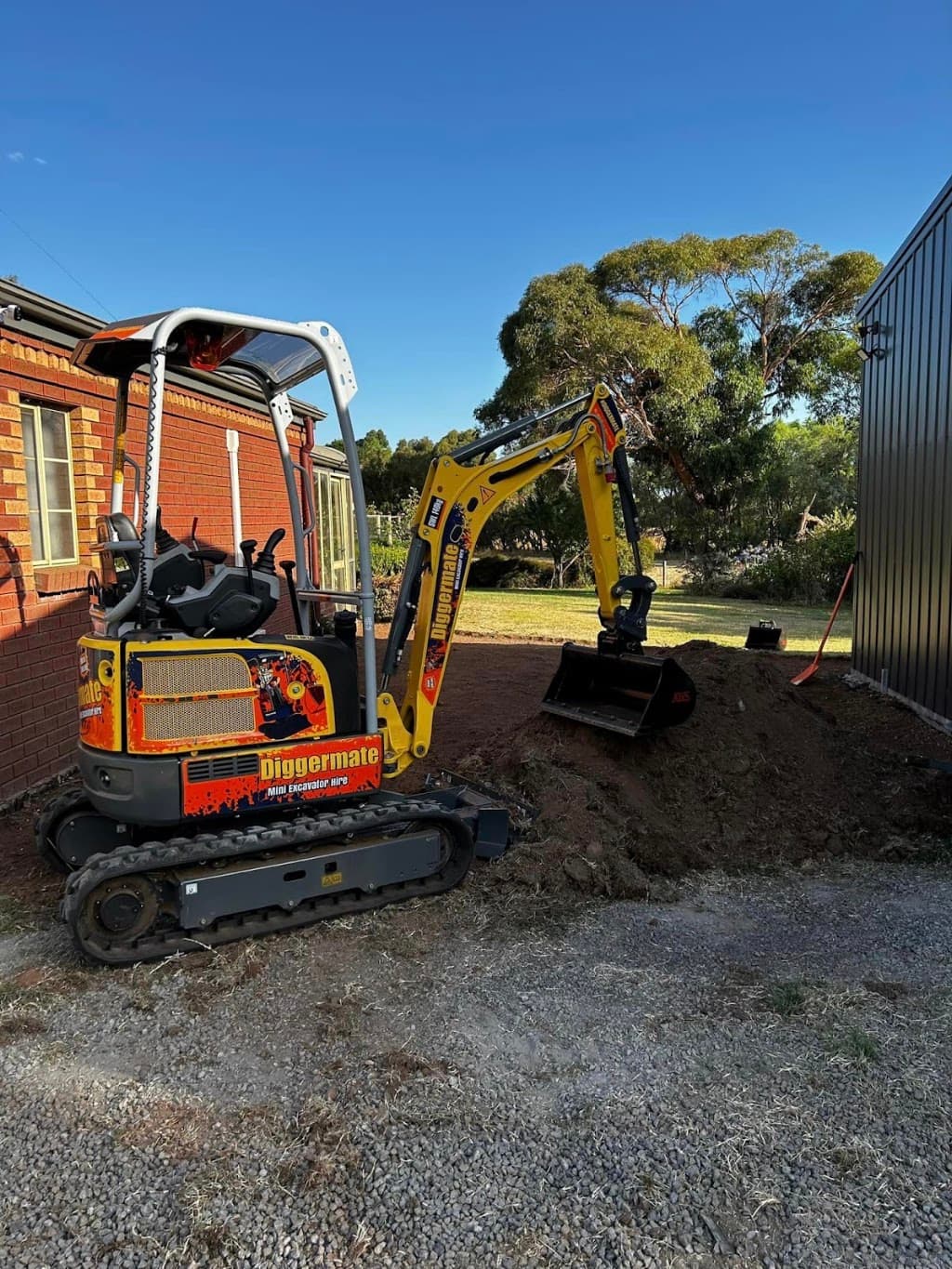 Diggermate Mini Excavator Hire Rockhampton