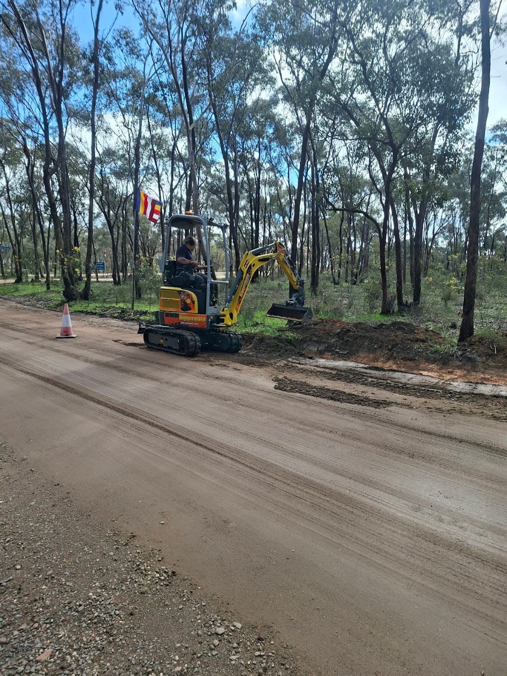 Diggermate Mini Excavator Hire Bendigo
