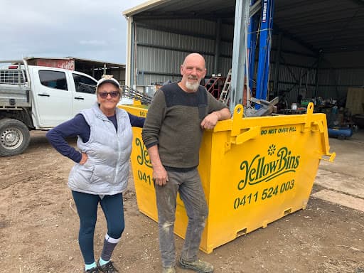 Yellow Skip Bins Wide Bay — Customer photo