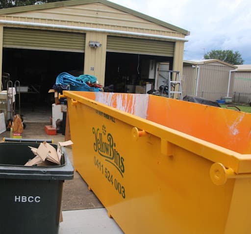 Yellow Skip Bins Wide Bay — Customer photo